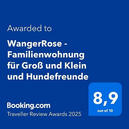 Wangerrose - Familienwohnung Fuer Gross Und Klein Und Hundefreunde Wangerooge Bagian luar foto